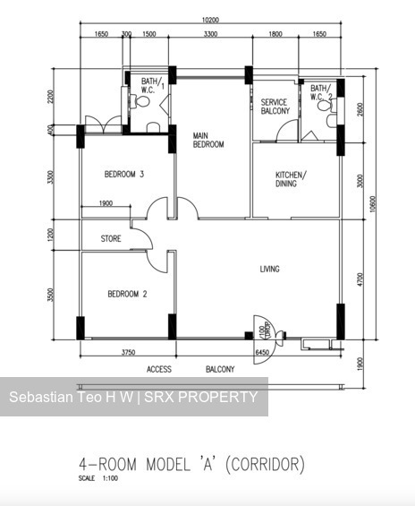 Blk 154 Jalan Teck Whye (Choa Chu Kang), HDB 4 Rooms #513914741